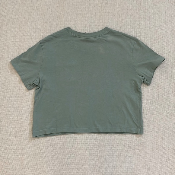 Nike Sportswear Women's Swoosh Cotton T Shirt, Relaxed Fit Cropped - Picture 4 of 6